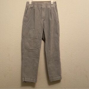 GAP Women’s Classic Blue/Gray Corduroy Trousers